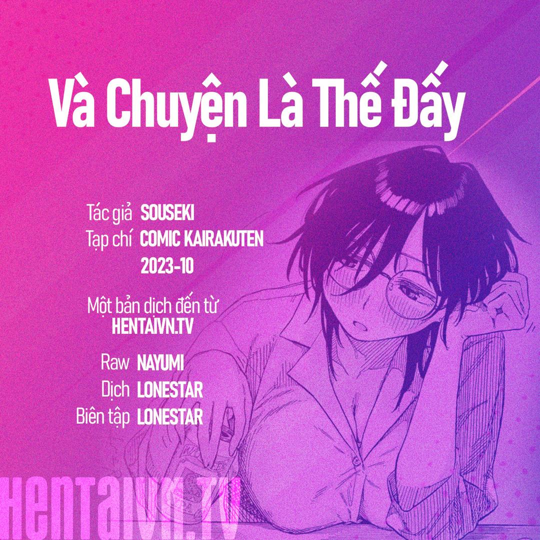 Xem ảnh Và Chuyện Là Thế Đấy - One Shot - truyen va chuyen la the day oneshot - Truyenhentaiz.net